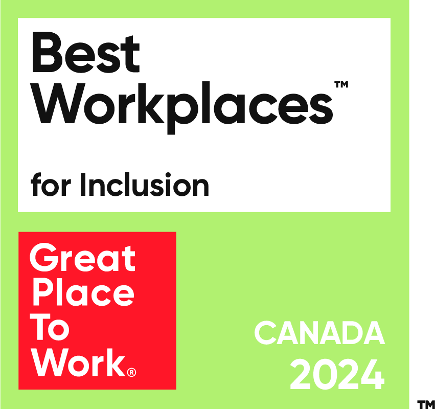 Best Workplaces for Inclusion Canada 2024 Badge Best Workplaces for Inclusion Canada 2024 badge from Great Place to Work.